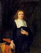 Jacobus Vrel Portrait of a gentleman oil painting reproduction